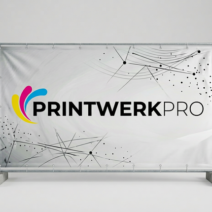 Bauzaunbanner 340 x 173 cm, individuell bedruckt